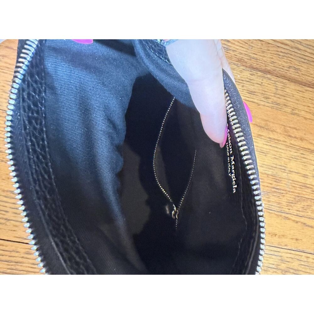 Maison Margiela 5AC Satchel Bag Womens Small Black Leather Crossbody Italy - Picture 11 of 16